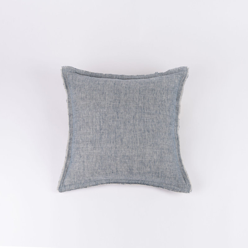 Brissia Peacock, Linen Pillow - Euro, Peacock