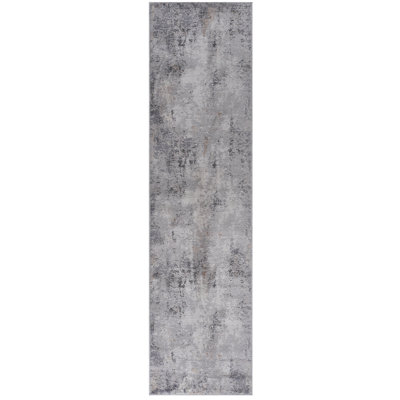 Tapis 2 x 8 dans / sable / abstrait, sans perte de poils, tache, améliore le dortoir et le tapis de décor d'étude, pour le vestibule de chambre à coucher