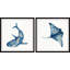 Shark and Stingray par Marmont Hill - ensemble de 2 reproductions de cadres photo-600810494