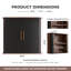 Armoire murale avec porte coulissante cannelée-2100968230-2108190926