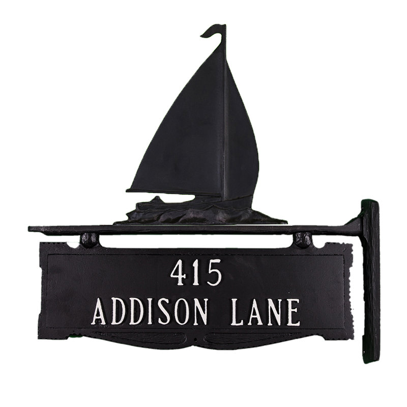 Novelty Lawn Insert, Yes, Satin Black