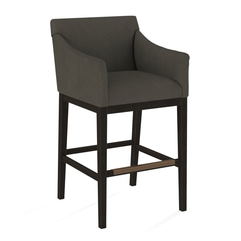Upholstered Stool, Evolution Smokey, Nutmeg