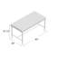 Vacchiano Trestle Coffee Table