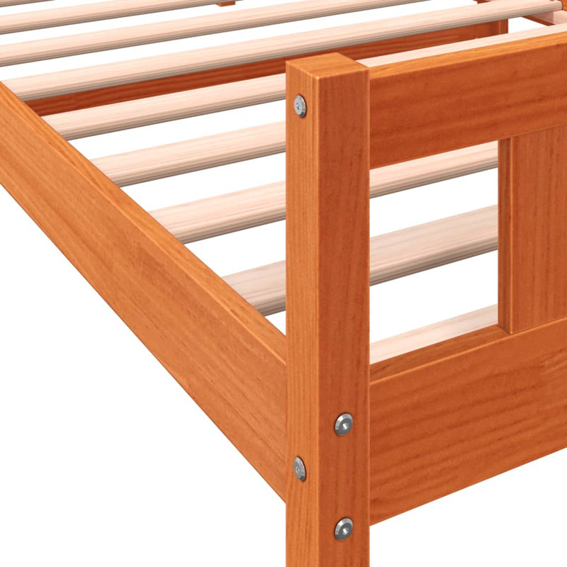Gelston Solid Wood Bed, Small Single (2'6)