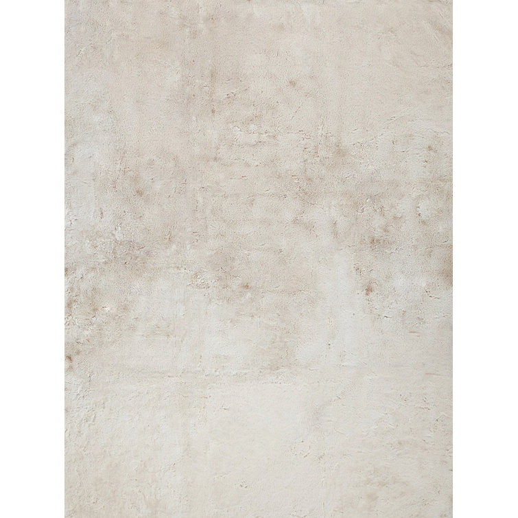 Mink Handmade Polyacrylic Beige Area Rug