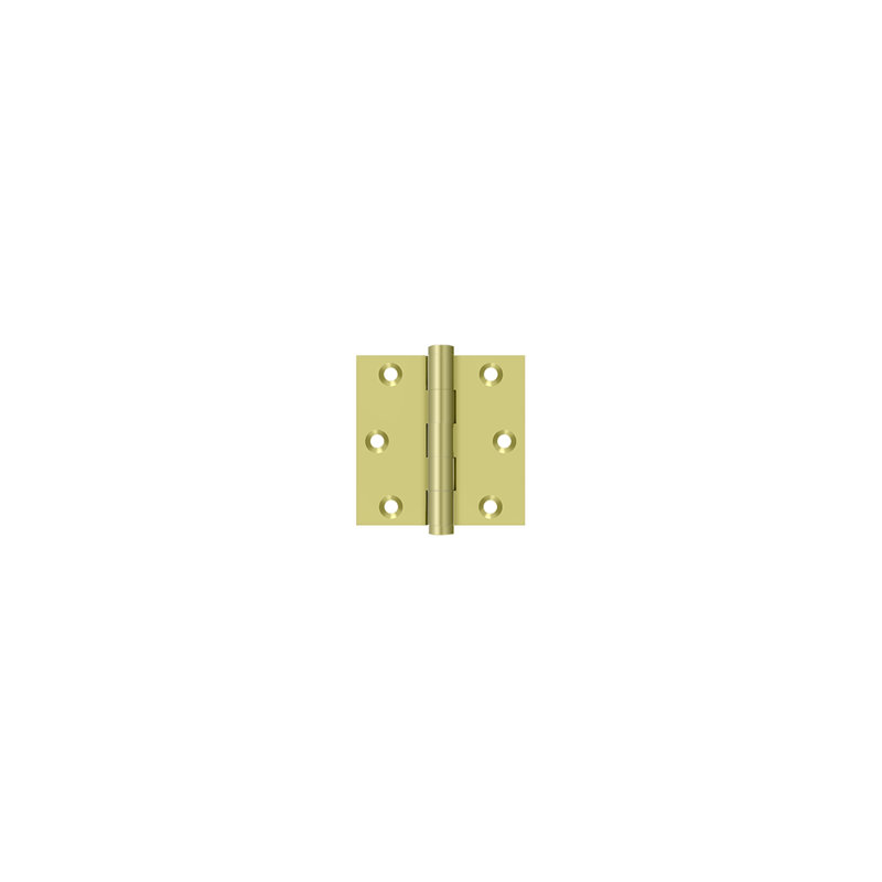 Hinge, Polished Brass