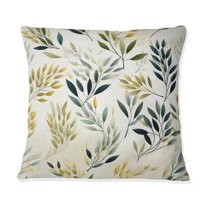 Coussin Zen Leaves III