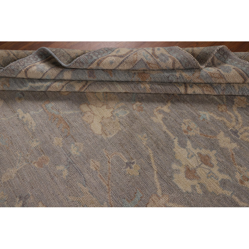 Vegetable Dye Oushak Turkish Area Rug