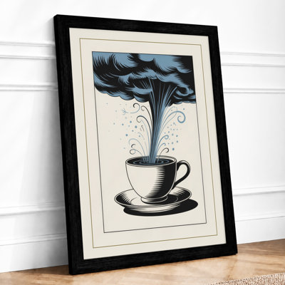 Steam Rising Art Deco - Framed Print