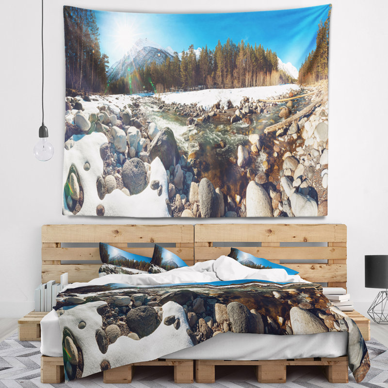 Polyester Tapestry, 50" H x 60" W