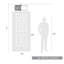 Plafonnier semi-encastré 6 lumières 27,13 po Chapple-737041310