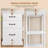 L-Shaped Executive Desk with Power Outlet-1142433689