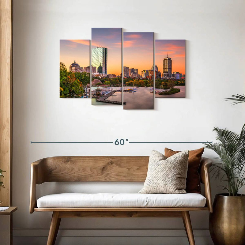 Horizon de Sirci à Boston, H 27 po x l 43 po