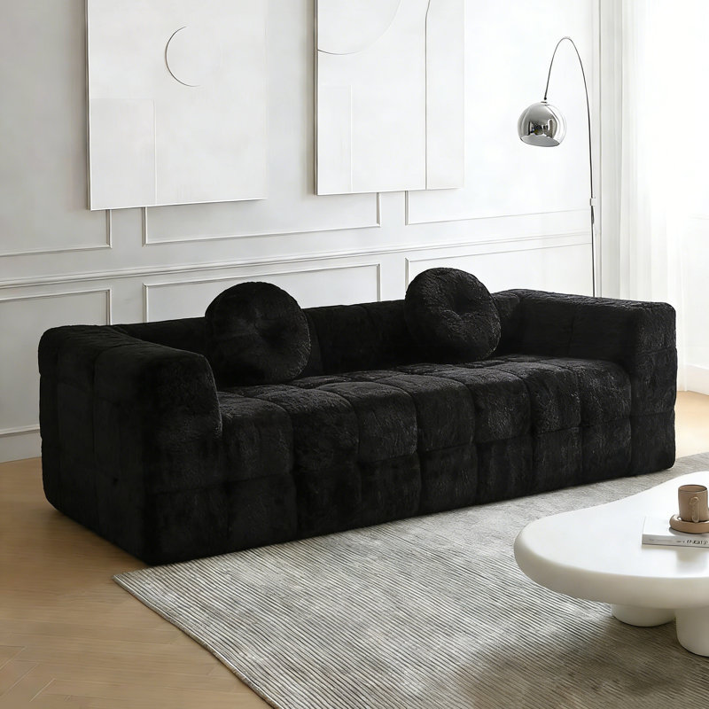 Canapé 84,6 po, Noir