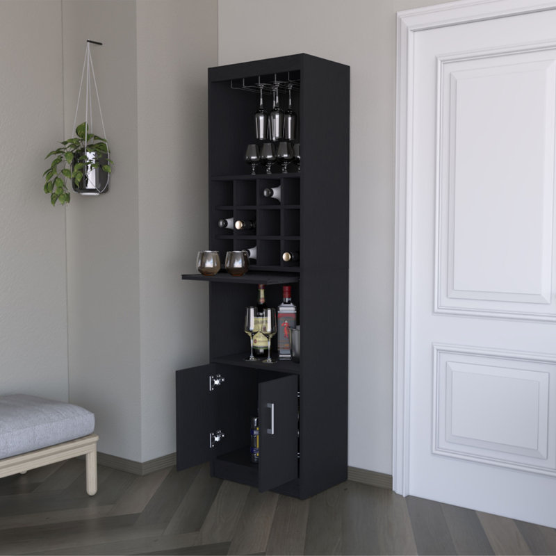 Standard Wine Bottle Rack Black