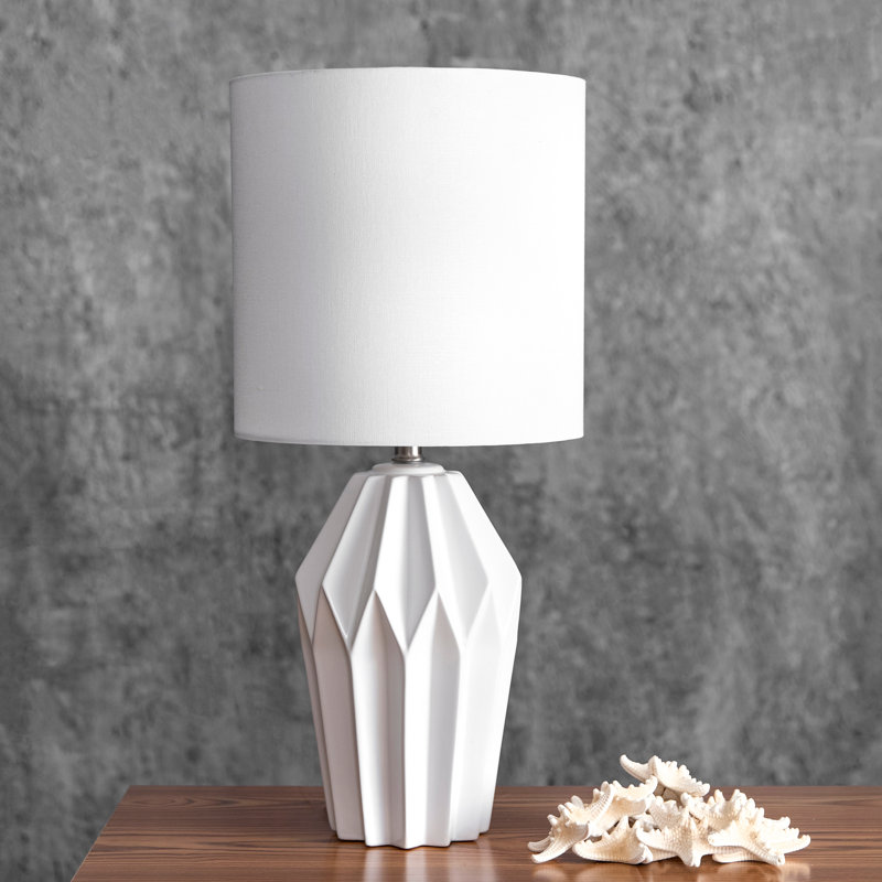 Lampe de table blanche 24 po Askov