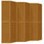 Aleinah 215cm W 6 - Panel Solid Wood Folding Room Divider-220551950
