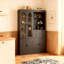 Armoire de cuisine autoportante, rangement maximisé, style shaker, style classique, salon et salle à manger-1695050956