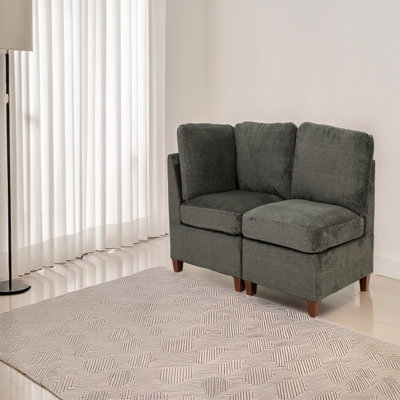 Ensemble modulaire - 2 pièces en gris