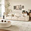 Coussin modulaire blanc en polyester-2051463843