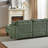 Modular Convertible Corduroy Sofa,U Shaped Sectional Couch with Storage Ottoman and Chaise-910858456