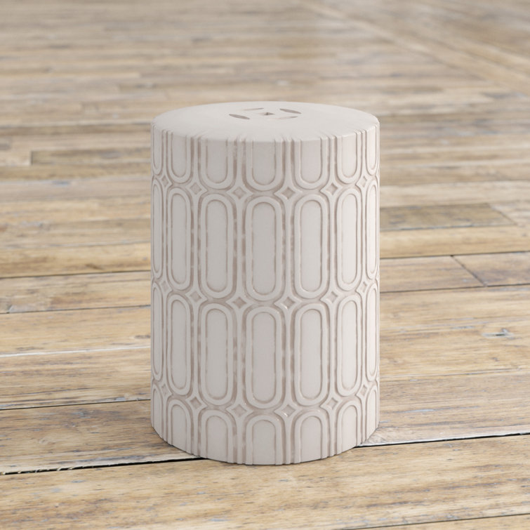 Morgane Ceramic Accent Stool