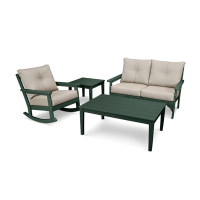 Vineyard 4-Piece Deep Seating Rocker Set