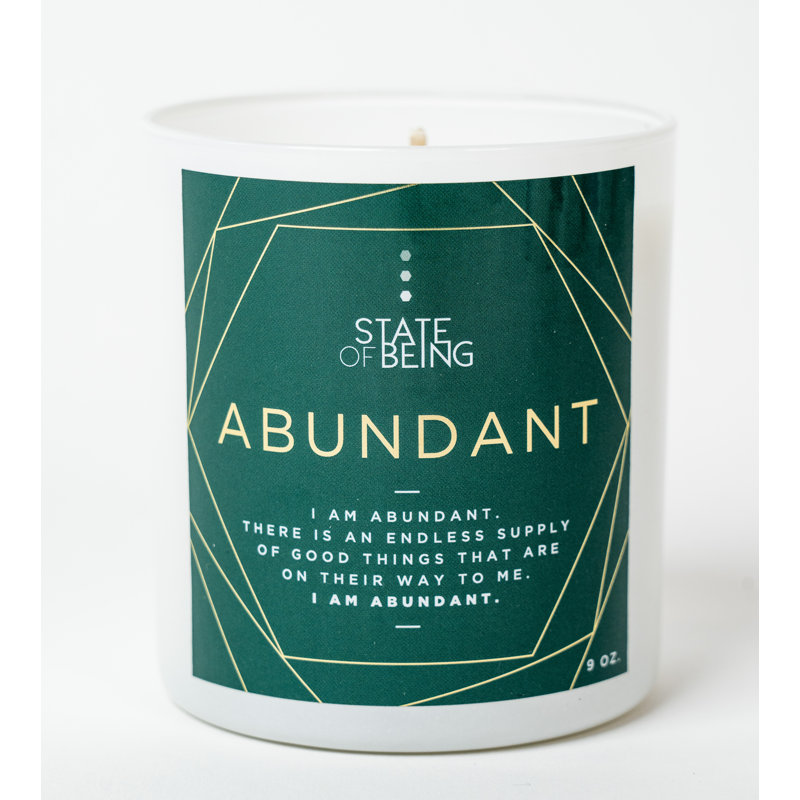 Bougie parfumée Abundant Affirmation