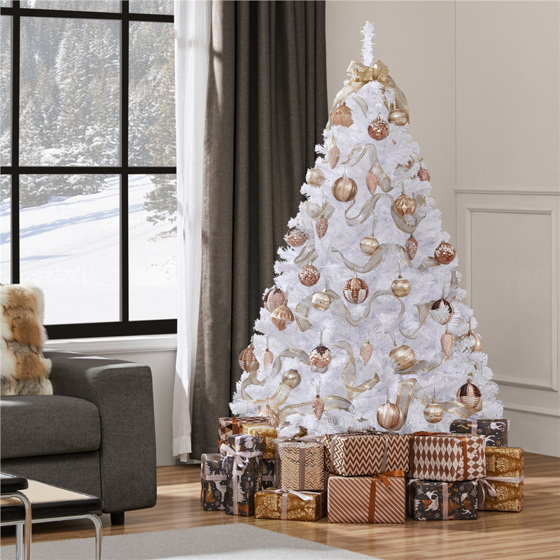 Artificial Spruce Christmas Tree, 6' FT
