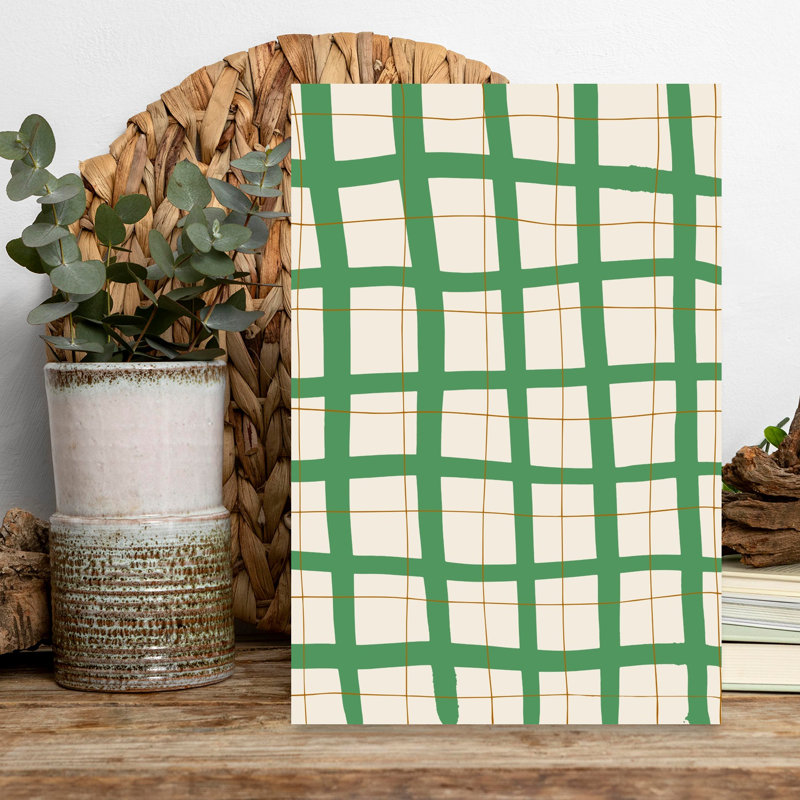 Wrapped Canvas Print, 45.72 cm H x 30.48 cm W, Green