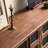 Ash Wood TV Stand with Adjustable Shelves-1323124324