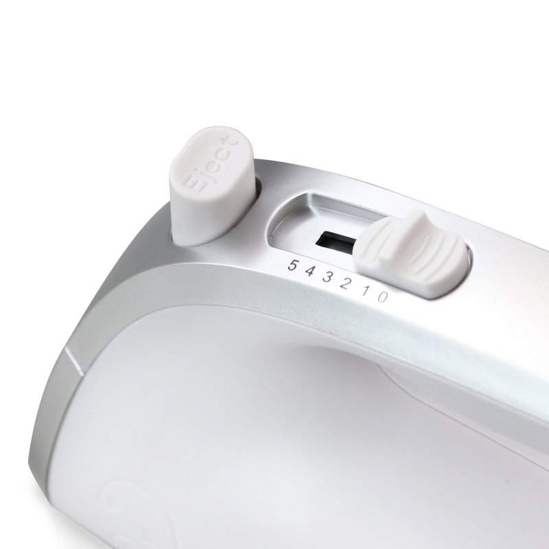 Better Chef 5 Speed Hand Mixer, White
