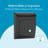 Aspen Locking Wall Mount Mailbox Black-30748128