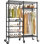 VIPEK R4 45" Rolling Clothes Rack, Heavy Duty Clothing Rack with Lokcable Wheels