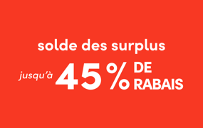 le solde des surplus