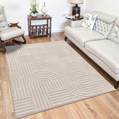 Tapis à poils longs doux et moelleux