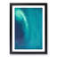 View if the Northern Lights in Abstract - Picture Frame Painting Print-55605248-55605251