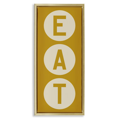 Enseigne rétro «Eat»