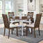Ensemble de table ronde avec 1 table et 4 chaises