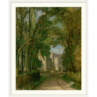 John Constable " East Bergholt Church " by John Constable