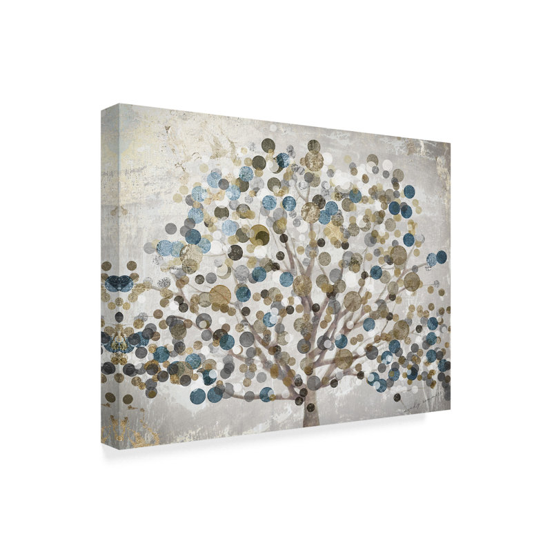«Jadaya Bubble Tree» par Color Bakery, impression sur toile, H 35 po x l 47 po x P 2 po
