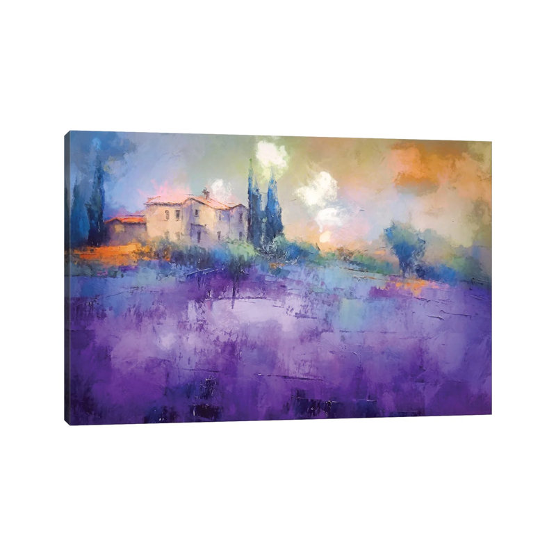 Tuscany VI - Framed Wall Art Print, 26" H x 40" W, Wrapped Canvas, Does Not Apply