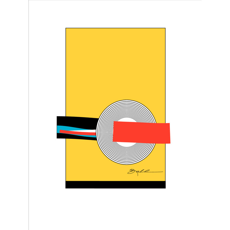 Stop The Flow Print by Bob Nall, 21.25" H x 17.25" W x 0.875" D