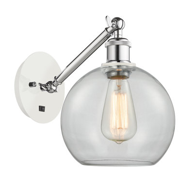 Applique murale 1 lumière 8 po avec bras ajustable Shauna