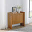 Buffet avec armoire de rangement pour vestibule, couloir, salon, cuisine, salle à manger, 33,9 po x 15 po x 31,5 po