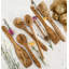 Cilio Toscana 7-Piece Wood Assorted Kitchen Utensil Set