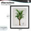 «Palmas Longas Palm Tree», reproduction encadrée sous verre, conception de Val Rhodes-1240803075-1240803074