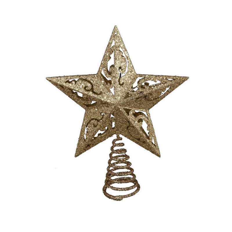 3'' Metal Lighted Tree Topper