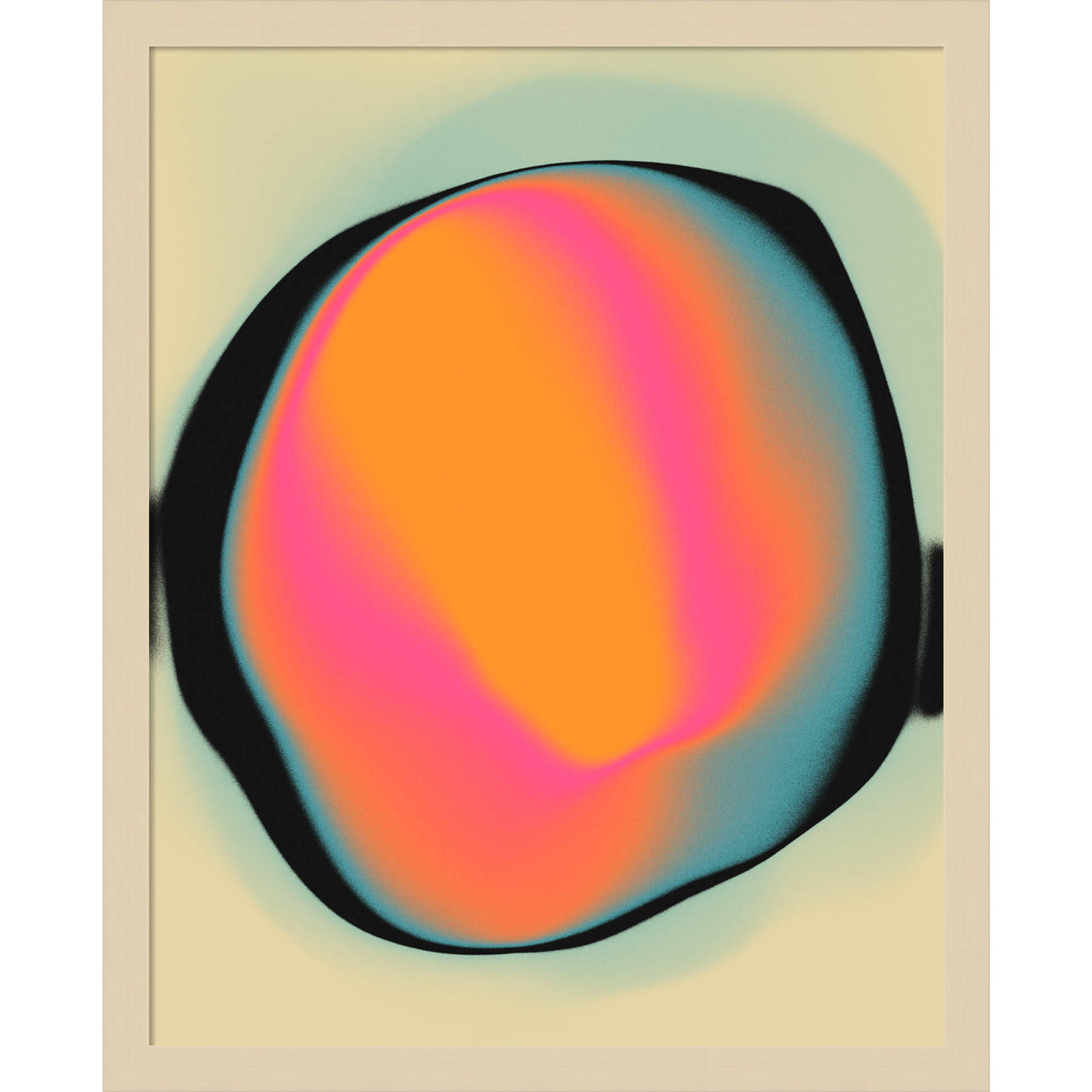 Ghost 2 by Jazzberry Blue, Brown, 21" H x 17" W x 1" D