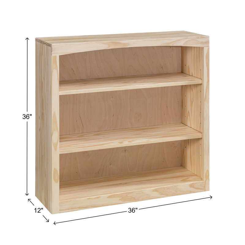 Bibliothèque classique Ossy, Sans finition, (3 tablettes) H 36 po x l 36 po x P 12 po